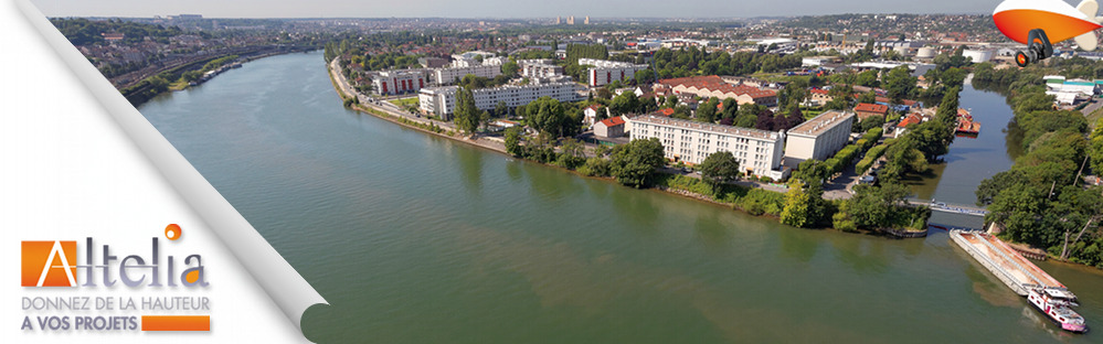 Les quais de Seine à Villeneuve le Roi 94 Val de Marne