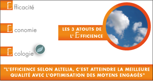 Les 3 atouts de l'efficience